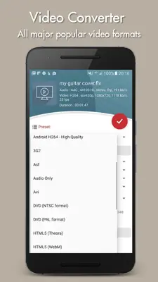 Video Converter android App screenshot 3